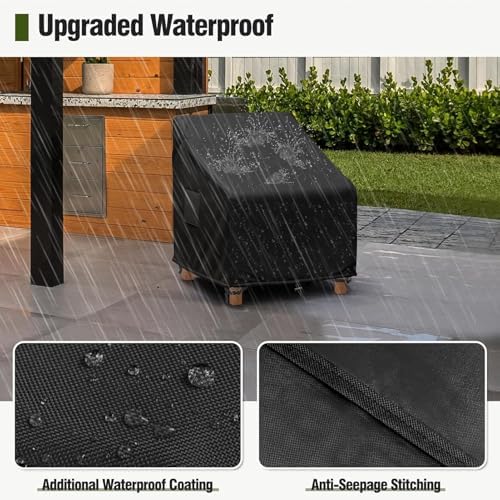 MR. COVER Patio Chair Covers Waterproof, Outdoor Furniture Covers for Rocking...