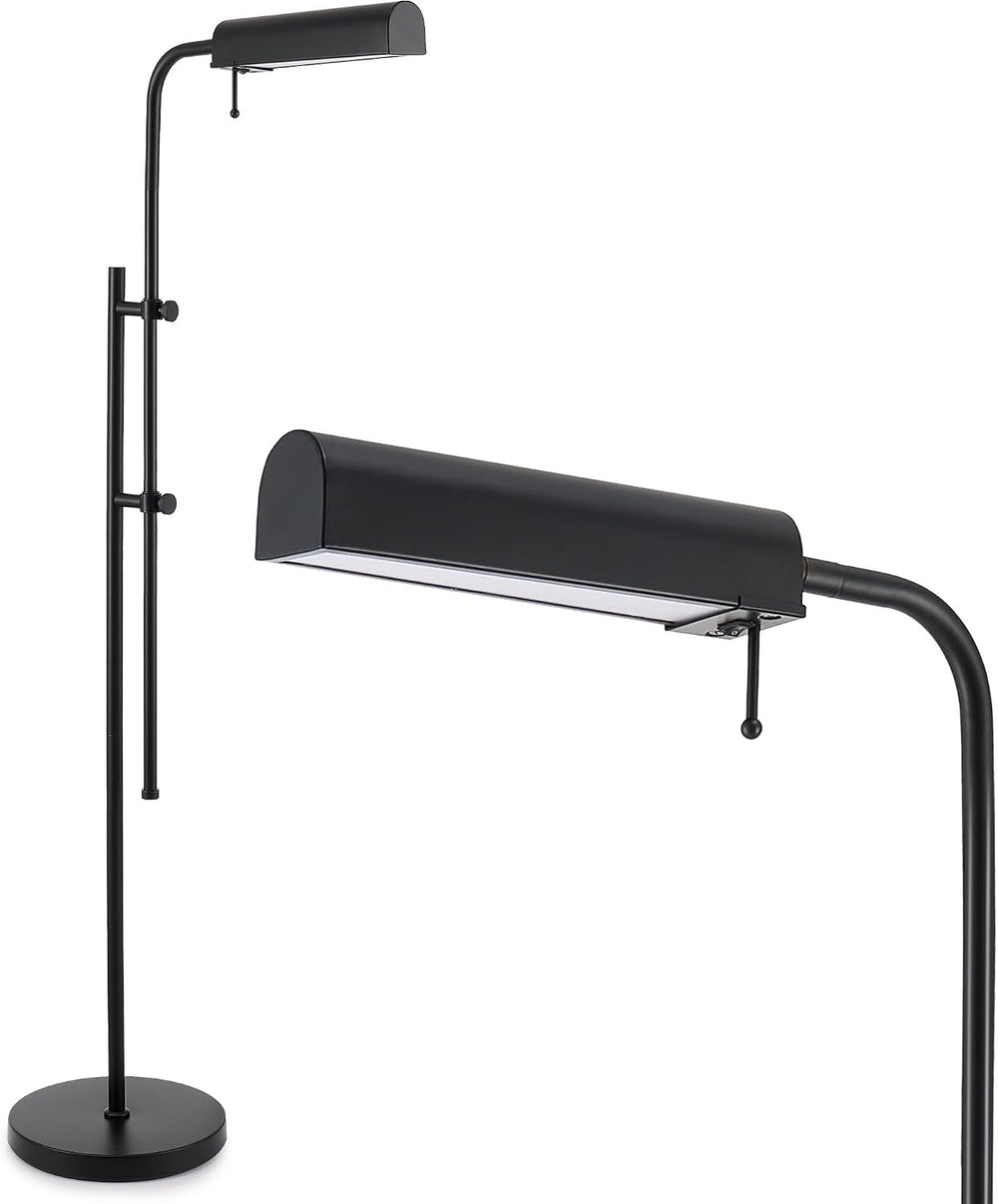 VONLUCE Industrial Floor Lamp, Adjustable LED Floor Lamp for Living Room