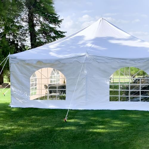 Quictent 20x40 Fire Retardant Pole Party Tents with Storage Bags