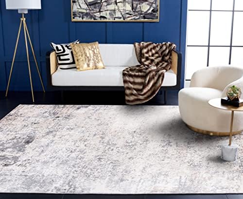 SAFAVIEH Aston Collection X-Large Area Rug - 12' x 18', Ivory & G...