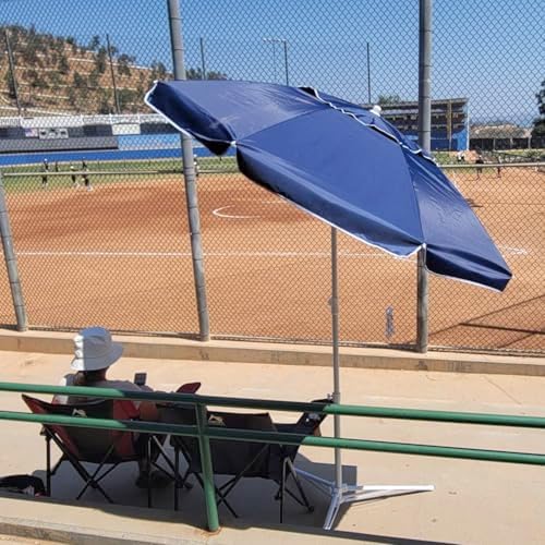 AMMSUN Shade Umbrella, Premium Portable Umbrella with Stand, 6.5ft Lightweigh...