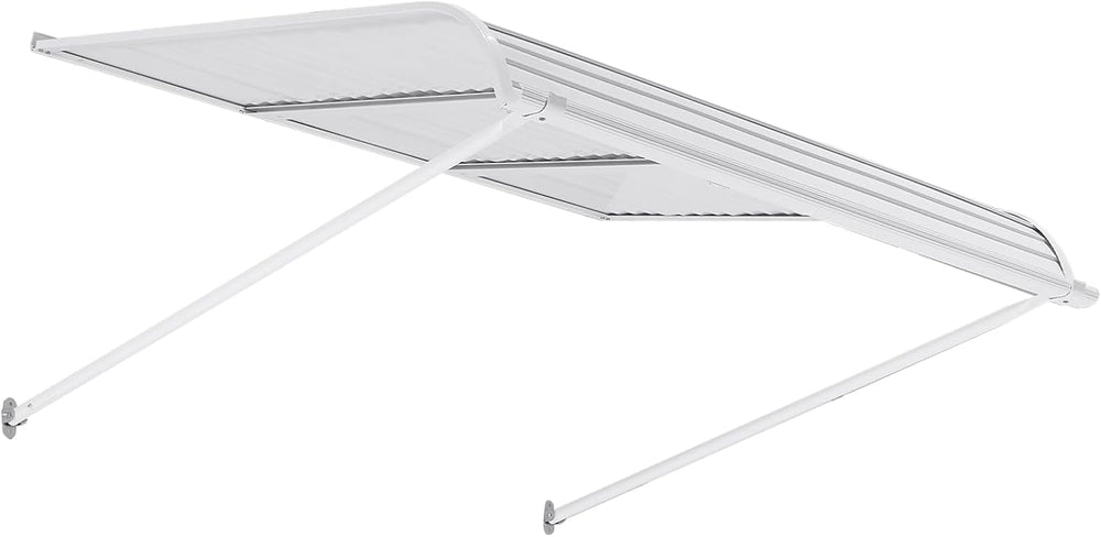 VEVOR Aluminum Awning 48 x 42 in, Durable Window Awning Door Canopy, Lightwei...