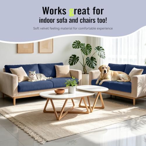Large Patio Outdoor Cushion Covers, Stretch Couch Chair Furniture Slipcover