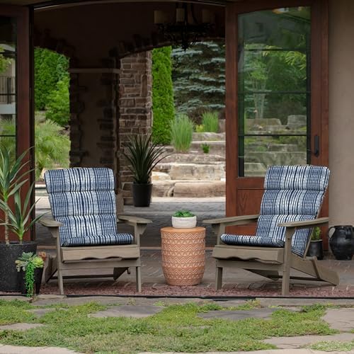 Arden Outdoor Adirondack or Rocking Chair Cushion, 20 x 17, Rain-Proof, Fade ...
