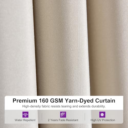 PURPLE LEAF Metal Gazebo 12' x 20' Champagne Galvanized Steel Double ...