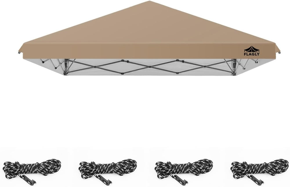5x5ft Replacement Canopy Top with Air Vent, Waterproof & UV Protection Ca...