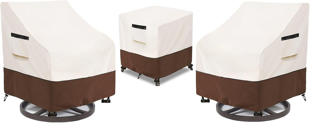 Patio Furniture Set Covers for 3 Piece Outdoor Bistro,Waterproof 100% Outdoor...