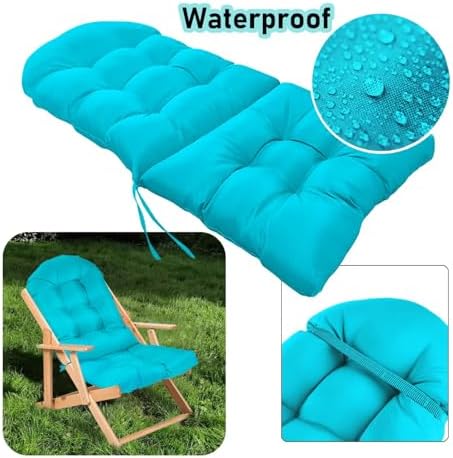 Yddsky Adirondack Chair Cushion, Rocking Cushions 44x19.4x4 inch, High Back P...
