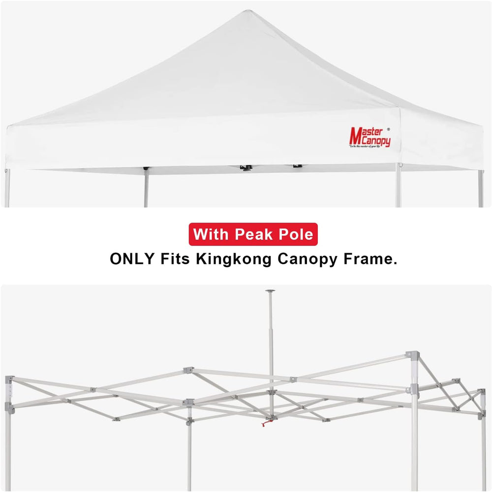 MASTERCANOPY 10x10 Replacement Pop Up Canopy Top for Kingkong Frame Beige