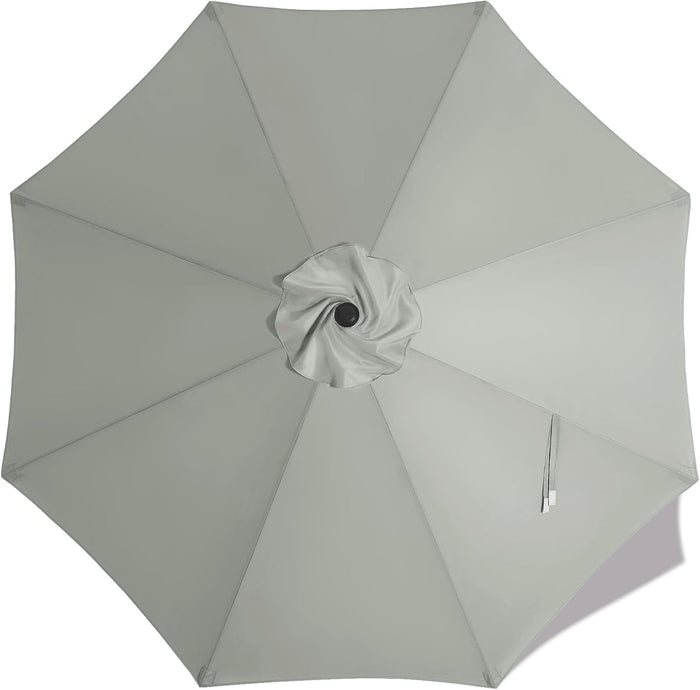 MASTERCANOPY 11 ft Replacement Canopy for 8 Ribs - Grey