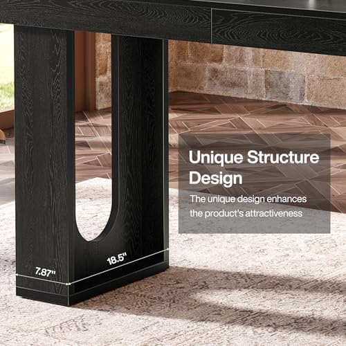 Tribesigns 70.9-Inch Extra Long Bar Table, Modern Counter Height Pub Table, R...
