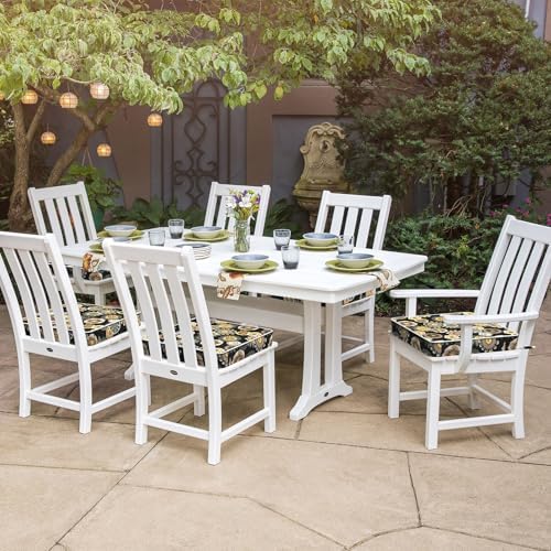 Patio Chair Cushions 19 x 19 x 3 Inch, Outdoor Cushions for Patio Furniture, ...