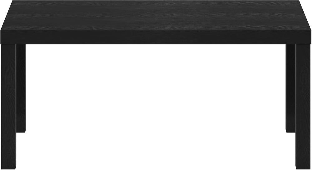 Furinno CLASSIC Coffee Table, Modern Rectangle Printer Stand, Black
