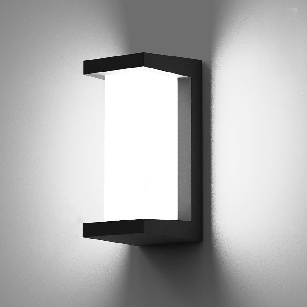 Sytmhoe Dusk to Dawn Outdoor Wall Lights, Modern LED Exterior Light Fixture,6...