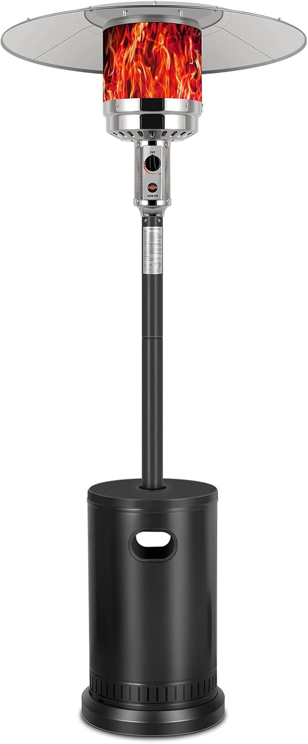 Hykolity 50,000 BTU Patio Heater for Outdoor Use, Propane Patio Heater
