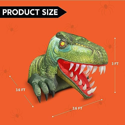 Joiedomi Animated Halloween Inflatable Outdoor Decorations, Trunk or Treat Ca...