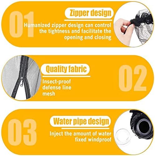 10' x 10' Patio Umbrellas Netting Mosquito Netting, Gazebo Canopy Pat...