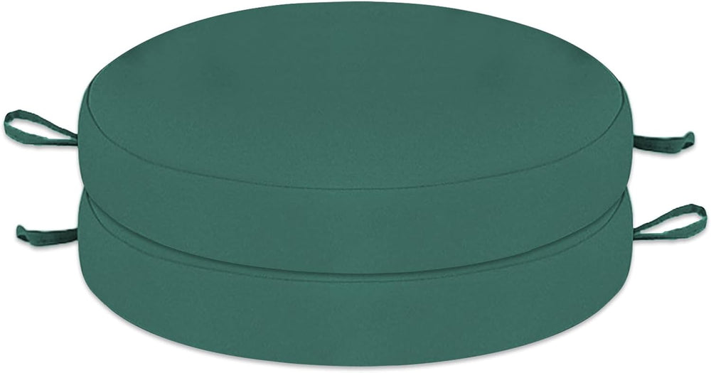 Outdoor Bistro Chair Cushions Round Seat Cushions with Ties