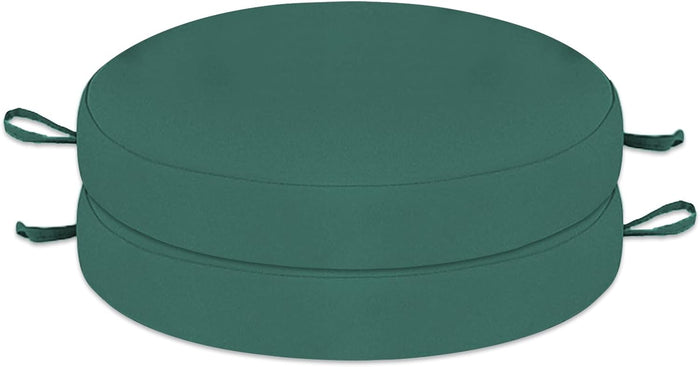 Outdoor Bistro Chair Cushions Round Seat Cushions with Ties