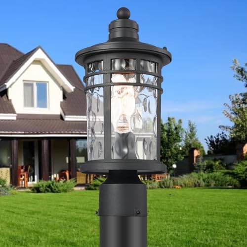 Darkaway Outdoor Post Lights Lamp Posts Outdoor Lighting, Aluminum Post Light...