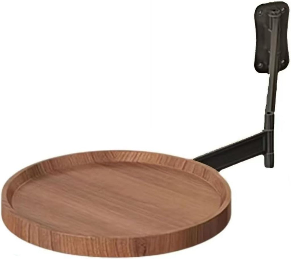 11.8-inch Retractable Wall-Mounted Folding Table with Adjustable Angle