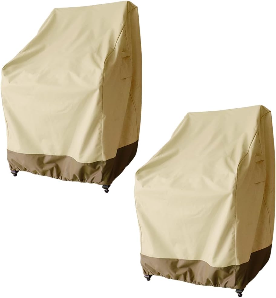 Rutile Patio Chair Cover Outdoor Furniture Covers Waterproof Fits up to 26W x...