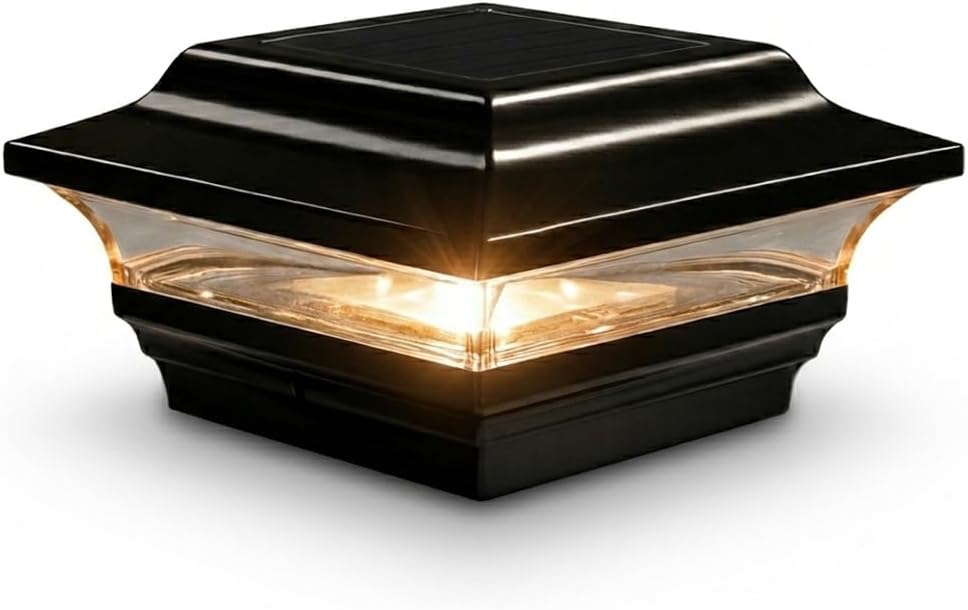 Classy Caps 4x4 Imperial Solar Post Cap - Fits 3.5"x3.5" and 4"...