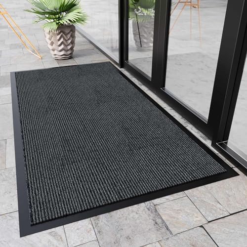 Front Door Mat Outside Entrance, Dirt Trapper Doormat 48" x 36"