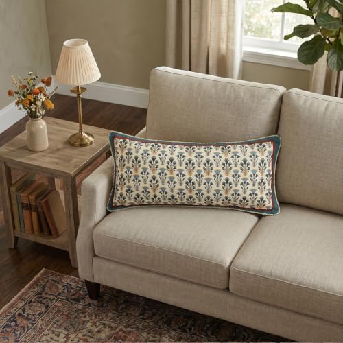 patdrea French Vintage Linen Throw Pillow Cover,12"x28",Set of 2-We...