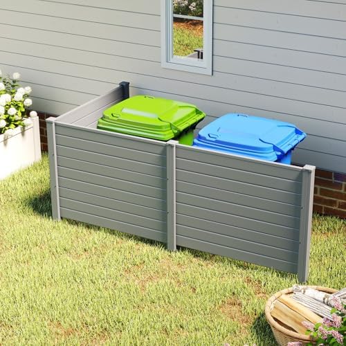GIANTEX No-Dig Air Conditioner Fence, 3 Panels, 48''W x 36''H...