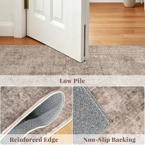 Machine Washable Rugs for Living Room: 10x14 Area Rugs for Bedroom
