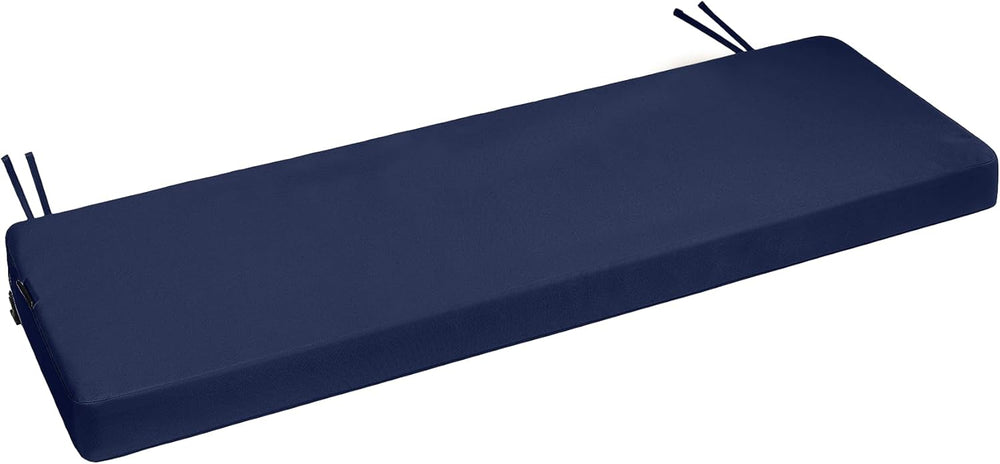 Favoyard Waterproof Outdoor Bench Cushion Navy 36 x 14 Inch