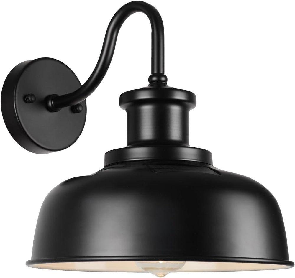 Solar Barn Light for Outside, Dusk to Dawn Outdoor Wall Lights Solar Powered,...
