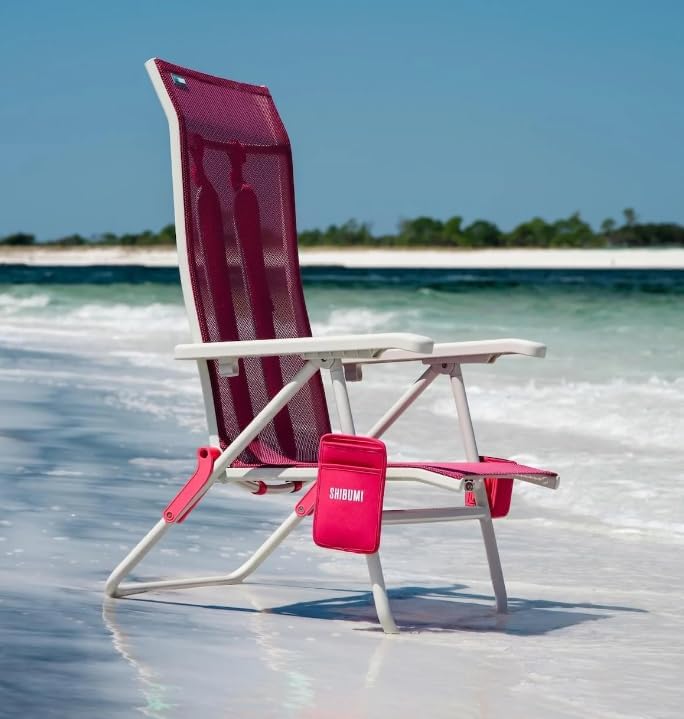 Shibumi Shade | Portable Beach Chair for Adults | Anti-Rust Marine Grade Fram...