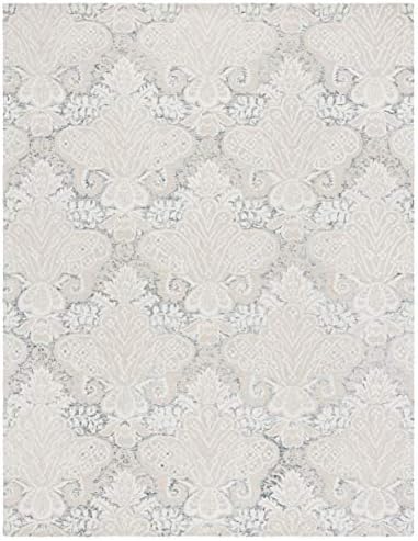 SAFAVIEH Micro-Loop Collection 10' x 14' CharcoalIvory MLP539H Handma...