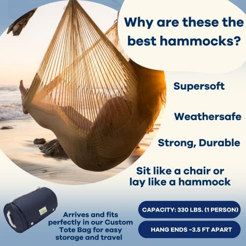 Yellow Leaf Hammocks - Big Sur Signature Hanging Chair Hammock