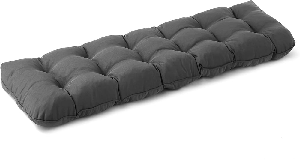 IPYNBAP Outdoor Bench Cushion, 48x18x5 Inch, Dark Grey