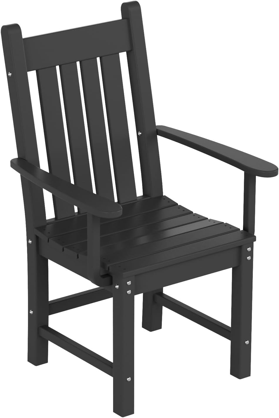 WestinTrends Malibu Classic Outdoor Dining Chairs with Arms, All Weather Poly...