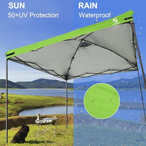 10x10 Pop Up Canopy Replacement Top Cover with Air Vent(Frame NOT INCUDE)