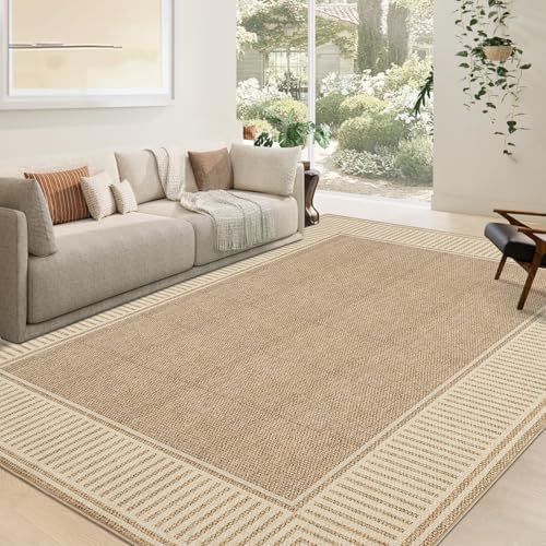 GarveeHome 9x12 Area Rug for Living Room Large Washable Bedroom Rug