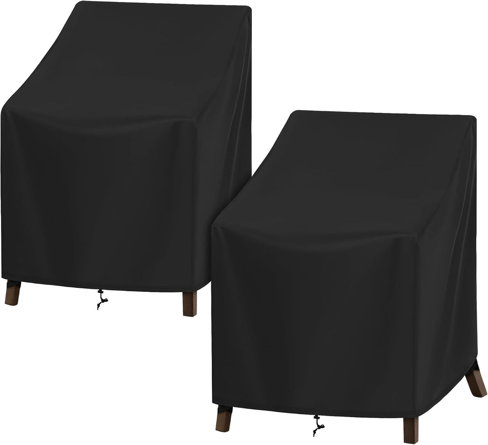 SunPatio Outdoor Chair Covers Waterproof 2 Pack, 29" W x 30" D x 36...