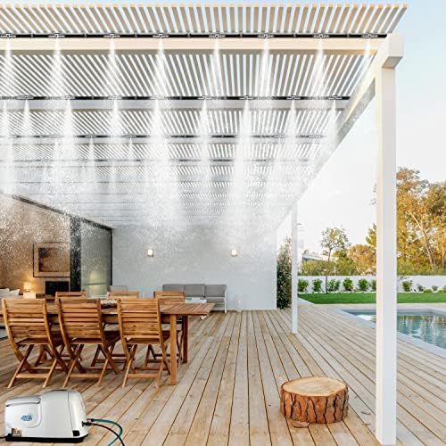 Patio Misters Pro - Ultra Fine Water Mister - Cooling Mist System for Midsize...