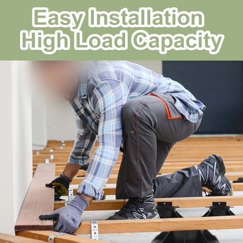 10 Pack Adjustable Plastic Pedestal Paver,Floor Slate Support Floor Lift,Deck...
