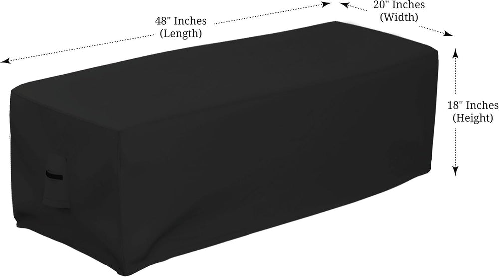 Covers & all Outdoor Rectangular Fire Pit Cover, Rectangle Heavy Duty18 O...