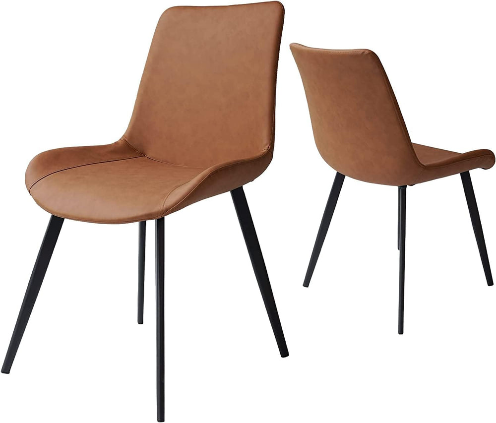 HIPIHOM Dining Chairs Set of 2, Modern Kitchen & Dining Room Chairs, Upho...