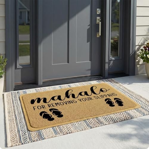 Funny Doormat for Entrance Way Indoor/Outdoor Front Door/Patio Anti-Slip &...