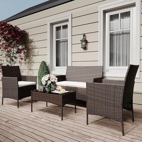 GarveeLife 4-Piece Patio Furniture Set