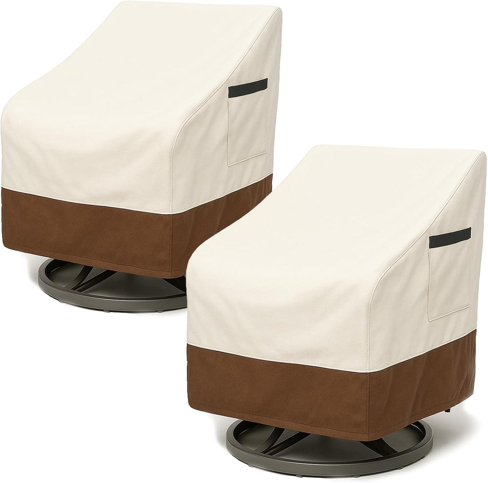 Waterproof Patio Chair Covers, Heavy Duty 600D Lawn Outdoor Furniture Covers ...