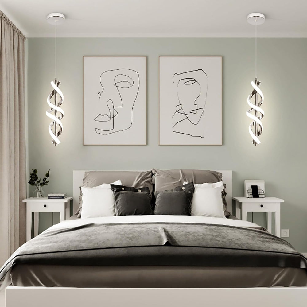 Pendant Light,4000K Modern LED Pendant Lights Kitchen Island,Adjustable Penda...