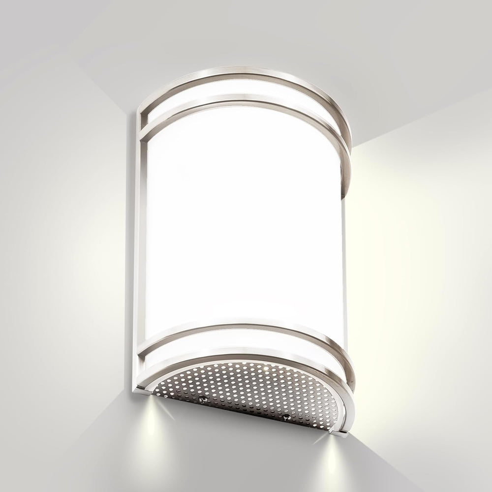Indoor Wall Sconce, Half Cylinder Wall Light Fixture, 3000K 4000K 5000K Color...
